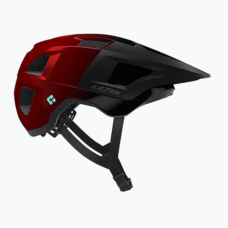 Kask rowerowy dziecięcy Lazer Finch KinetiCore metallic red 6