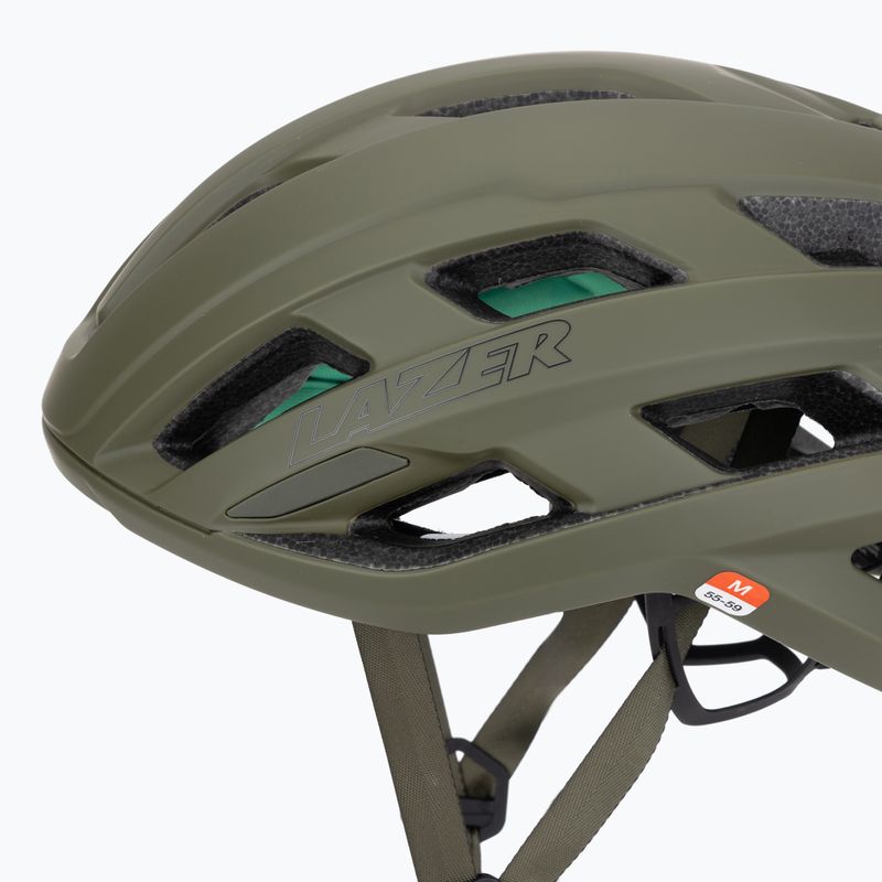 Kask rowerowy Lazer Strada KinetiCore matte pine green 7