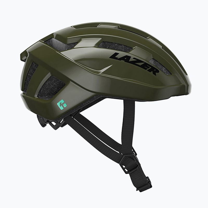Kask rowerowy Lazer Tempo KinetiCore pine green