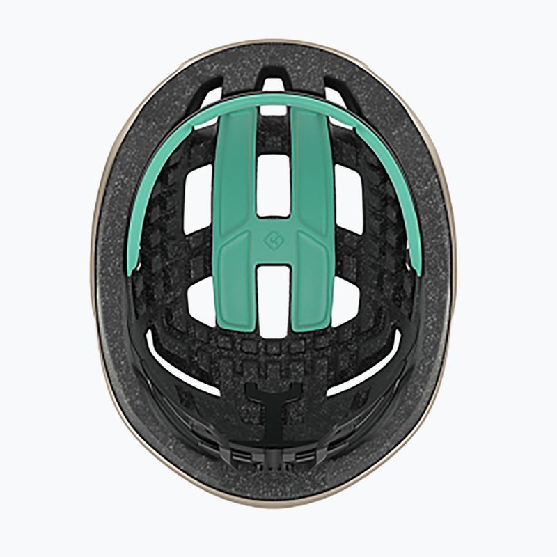 Kask rowerowy Lazer Tempo KinetiCore latte 6