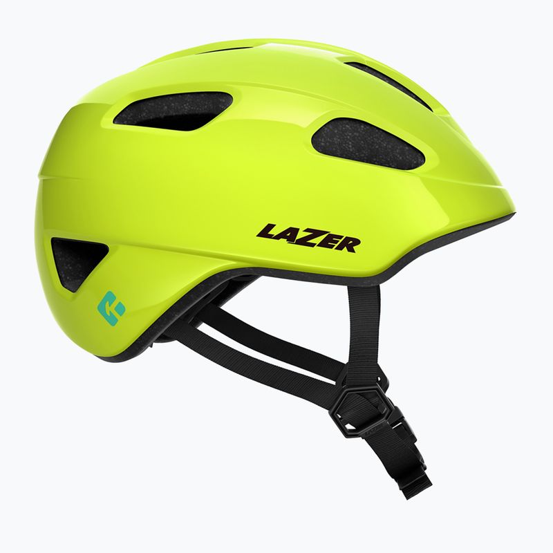 Kask rowerowy dziecięcy Lazer Nutz 2.0 KinetiCore flash yellow