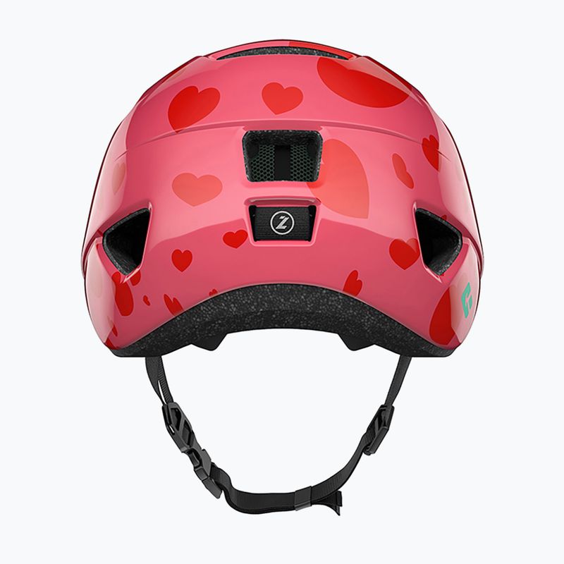 Kask rowerowy dziecięcy Lazer Nutz 2.0 KinetiCore little hearts 4