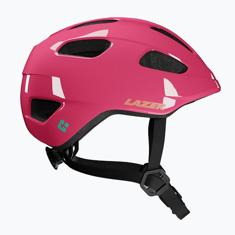 Kask rowerowy dziecięcy Lazer Pnut 2.0 KinetiCore fuchsia 2