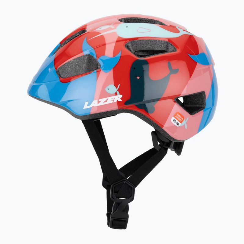Kask rowerowy dziecięcy Lazer Pnut 2.0 KinetiCore ocean life 3
