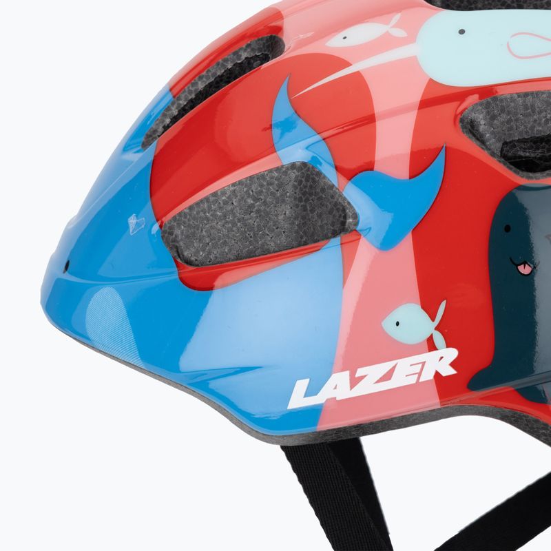 Kask rowerowy dziecięcy Lazer Pnut 2.0 KinetiCore ocean life 7
