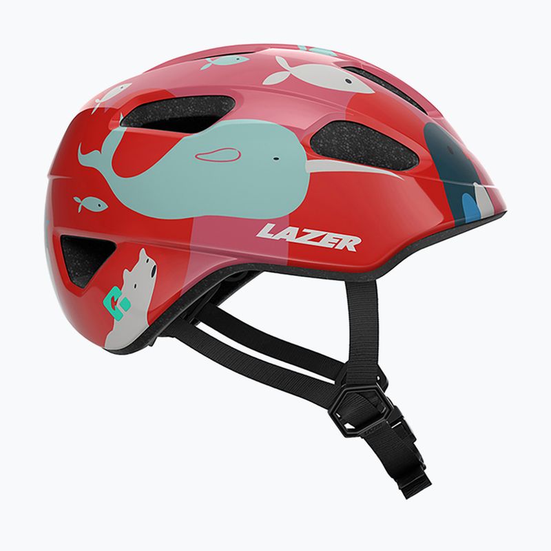 Kask rowerowy dziecięcy Lazer Pnut 2.0 KinetiCore ocean life 8