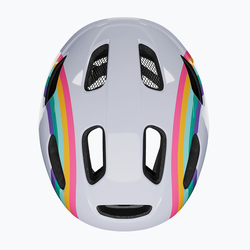 Kask rowerowy dziecięcy Lazer Pnut 2.0 KinetiCore rainbow 6