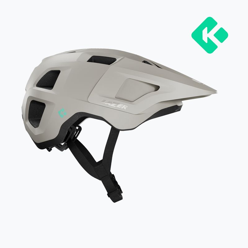 Kask rowerowy Lazer Lupo KinetiCore matte white stone 2