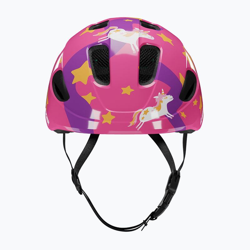 Kask rowerowy dziecięcy Lazer Pnut 2.0 KinetiCore purple pony 4
