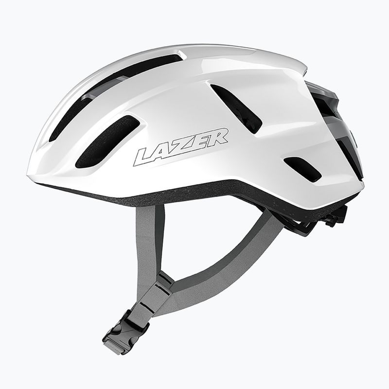 Kask rowerowy Lazer Sphere KinetiCore white/silver 2