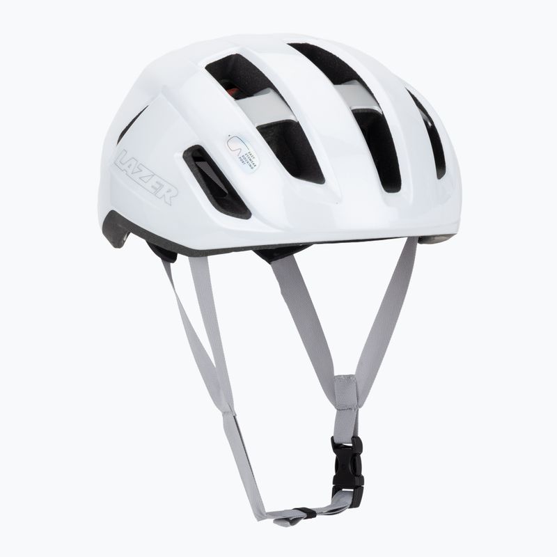 Kask rowerowy Lazer Sphere KinetiCore white/silver