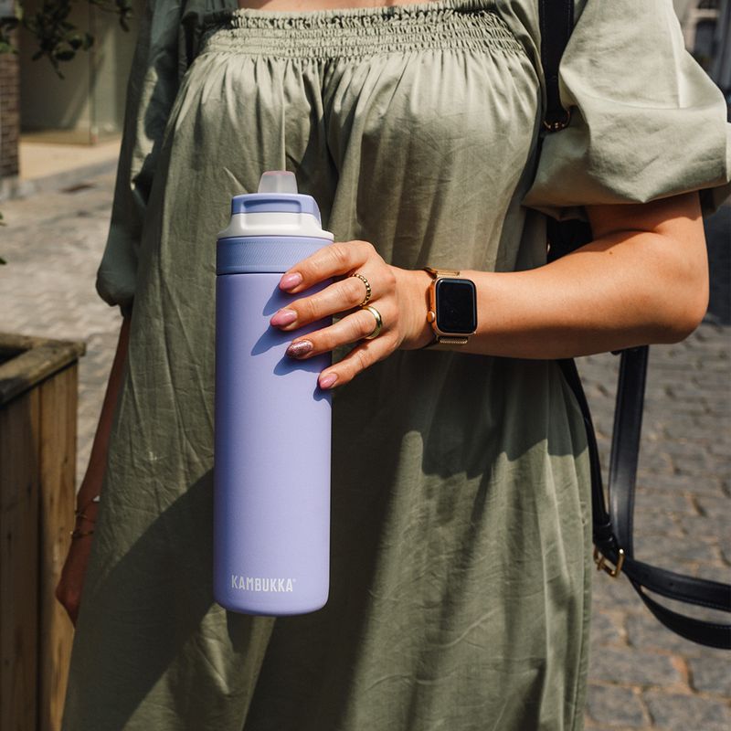 Butelka termiczna Kambukka Lagoon Insulated 600 ml Digital Lavender 7