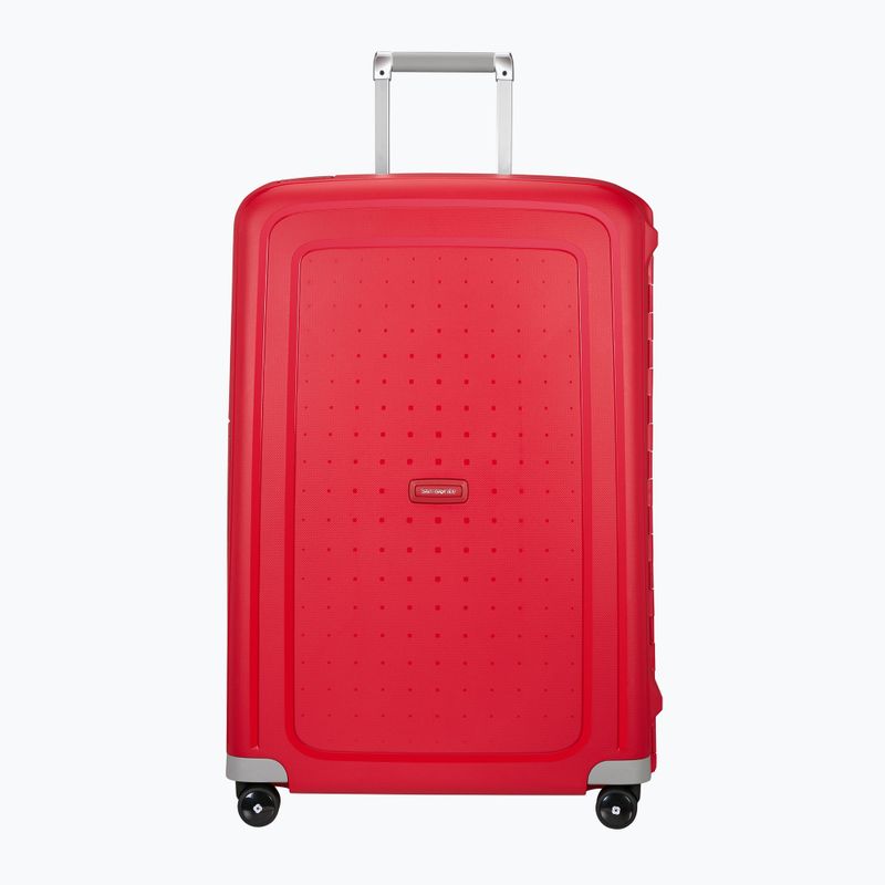 Walizka podróżna Samsonite S'cure Spinner 102 l crimson red