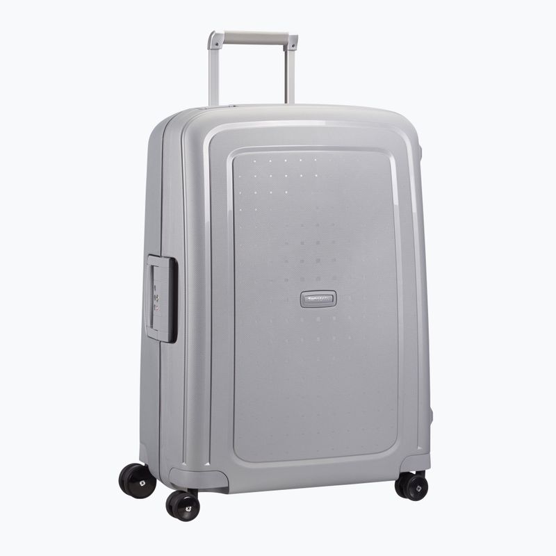 Walizka podróżna Samsonite S'cure Spinner 79 l silver 2