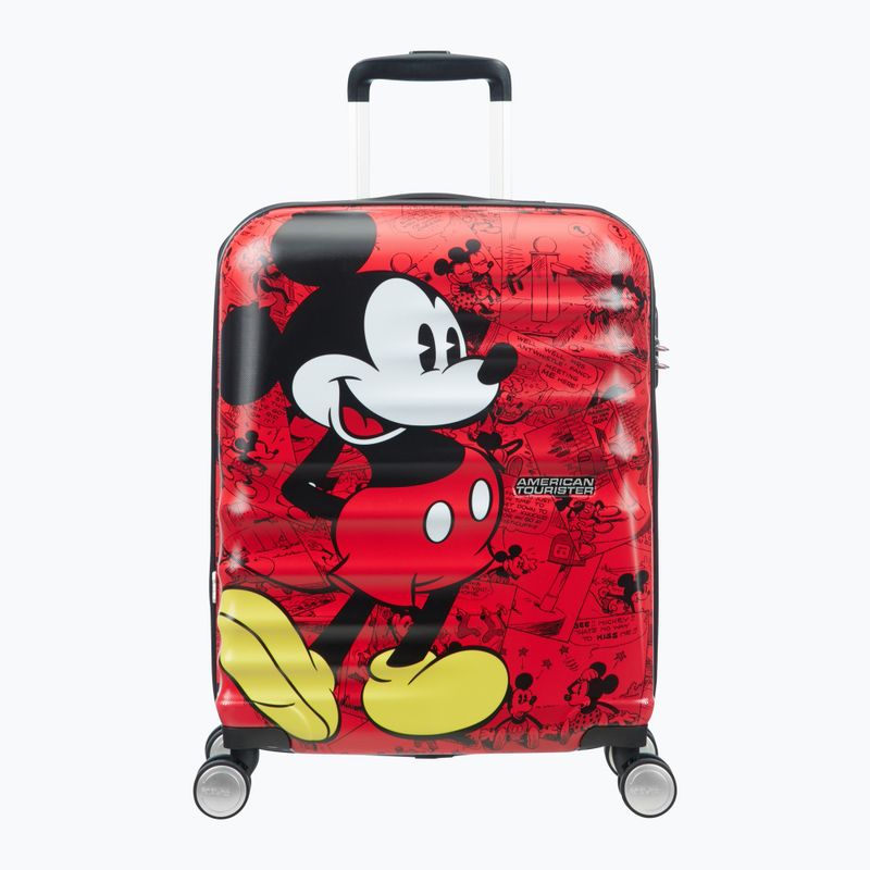 Walizka podróżna American Tourister Spinner Disney 36 l mickey comics red