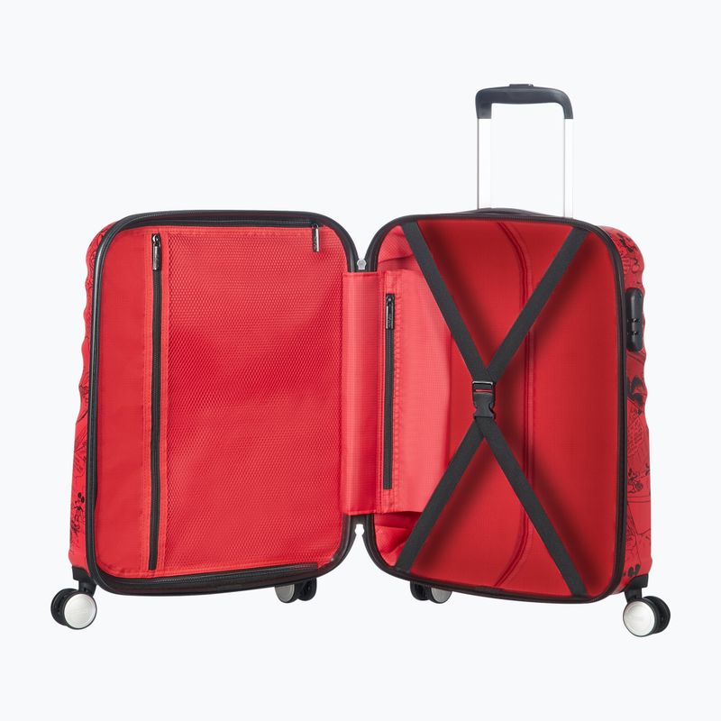 Walizka podróżna American Tourister Spinner Disney 36 l mickey comics red 4