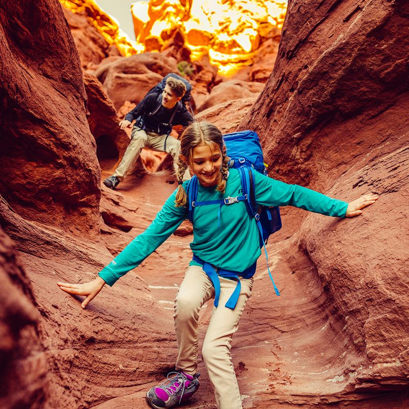 Plecak turystyczny dziecięcy Gregory Icarus 30 l hyper blue 10