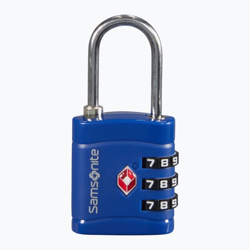 Kłódka Samsonite Combilock 3Dial Tsa Light midnight blue
