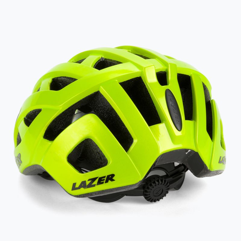 Kask rowerowy Lazer Tonic flash yellow 4