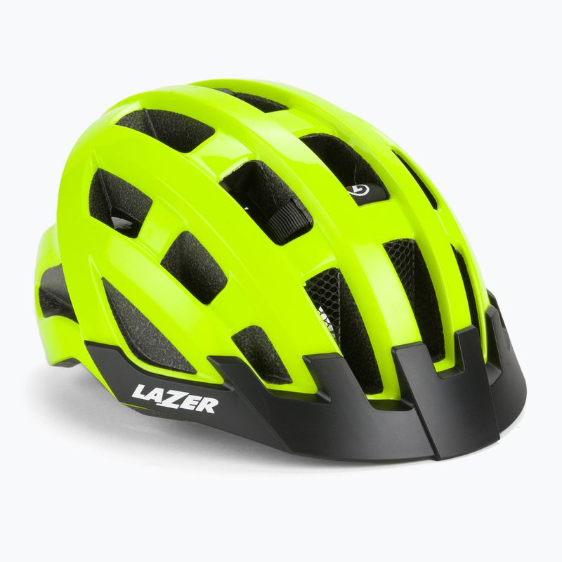 Kask rowerowy Lazer Comp DLX flash yellow