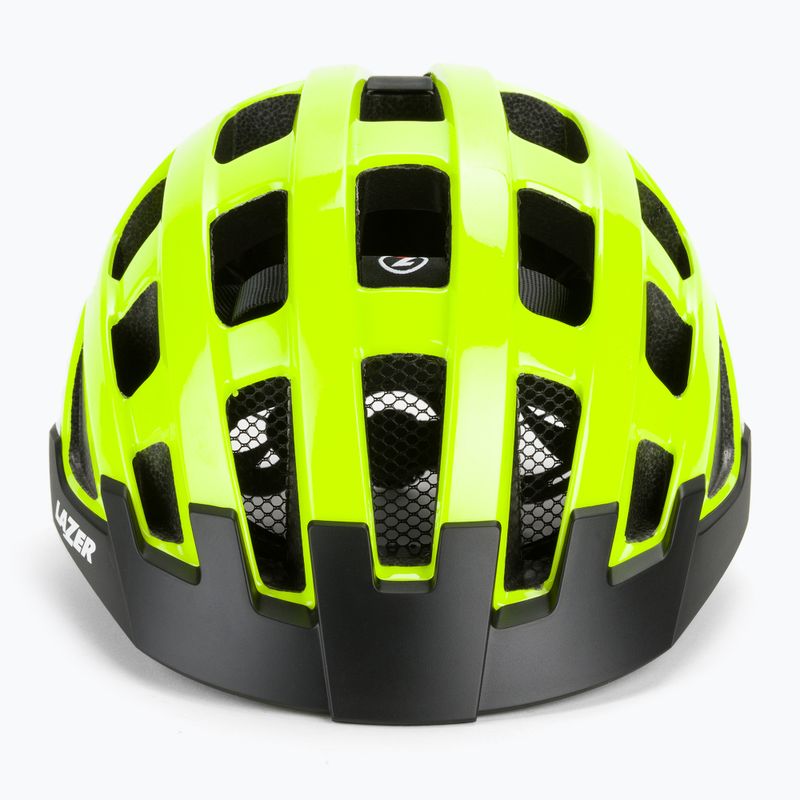 Kask rowerowy Lazer Comp DLX flash yellow 2