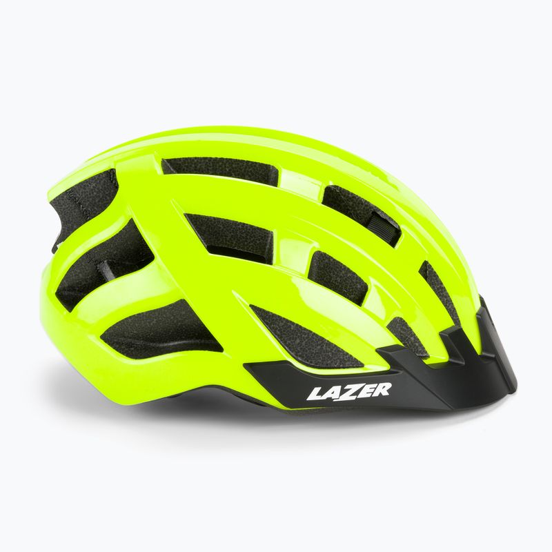 Kask rowerowy Lazer Comp DLX flash yellow 3