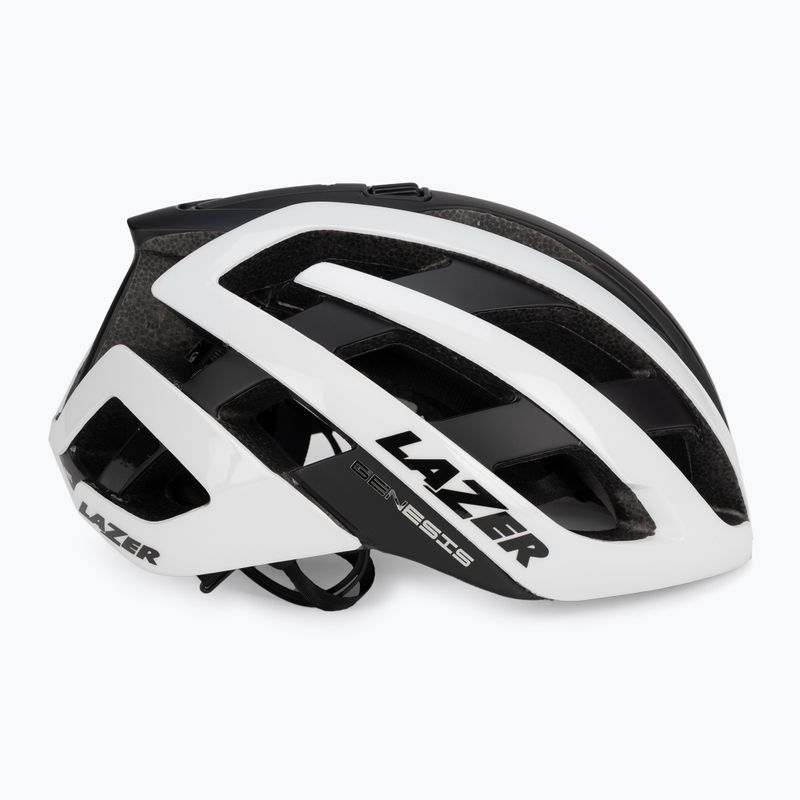 Kask rowerowy Lazer Genesis white/black 3