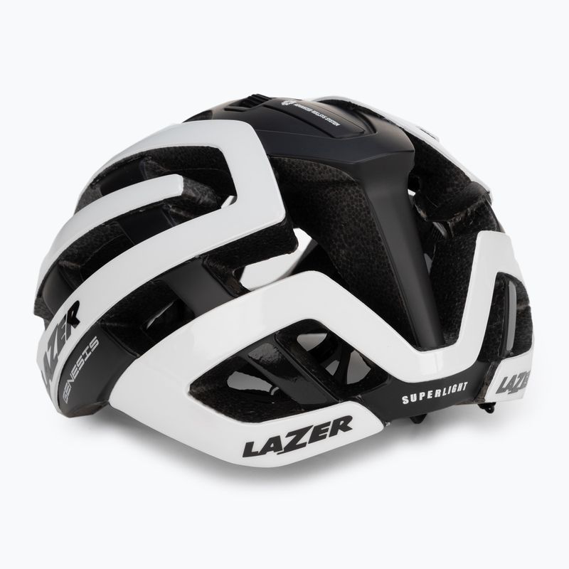 Kask rowerowy Lazer Genesis white/black 4