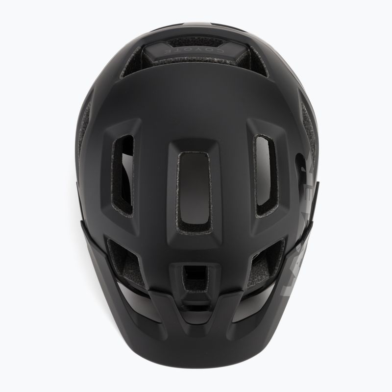 Kask rowerowy Lazer Coyote matte full/black 6