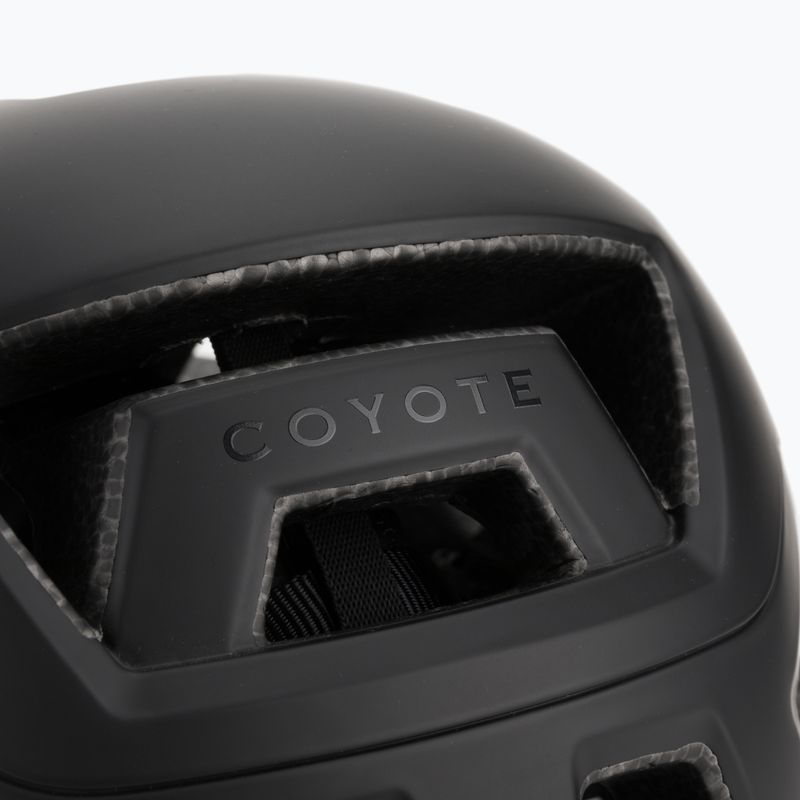 Kask rowerowy Lazer Coyote matte full/black 7