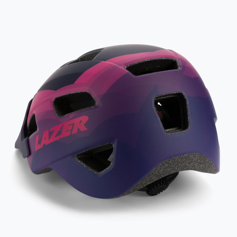 Kask rowerowy Lazer Chiru matte blue/pink 4