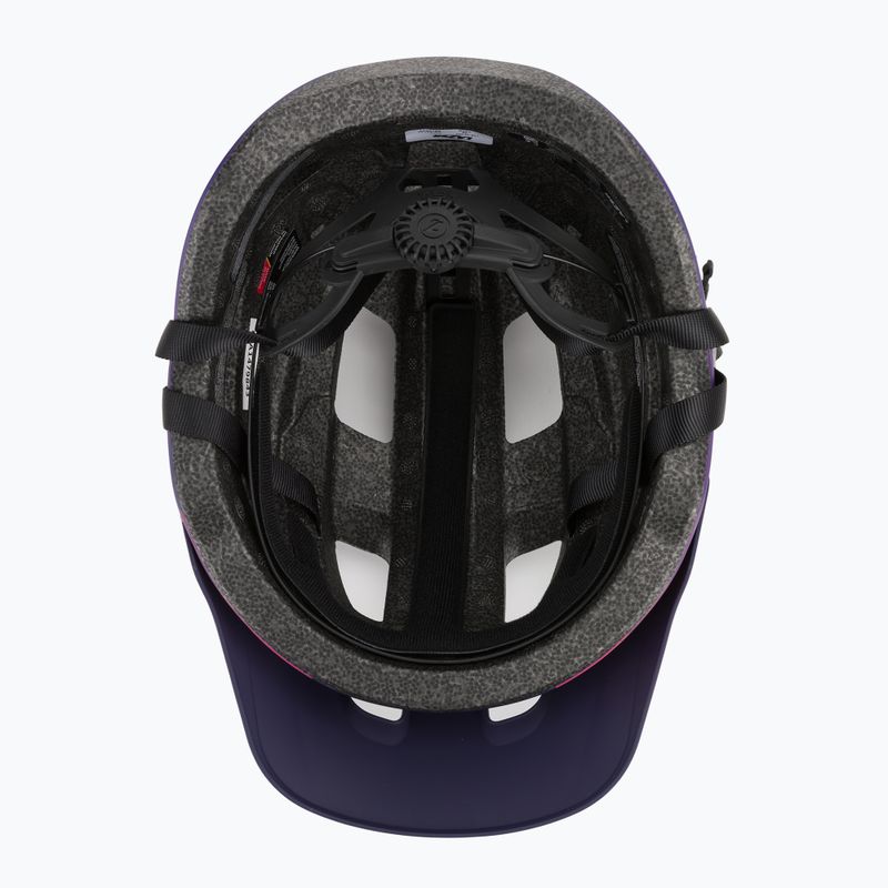 Kask rowerowy Lazer Chiru matte blue/pink 5