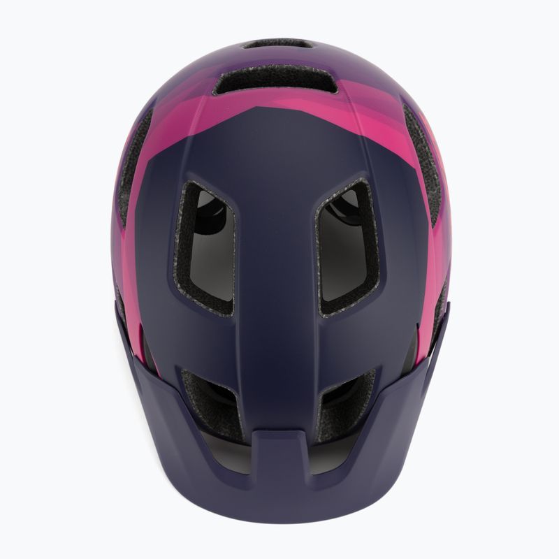 Kask rowerowy Lazer Chiru matte blue/pink 6