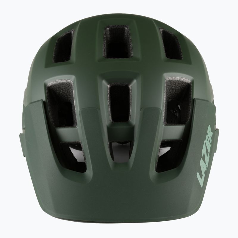 Kask rowerowy Lazer Coyote matte dark/green 2