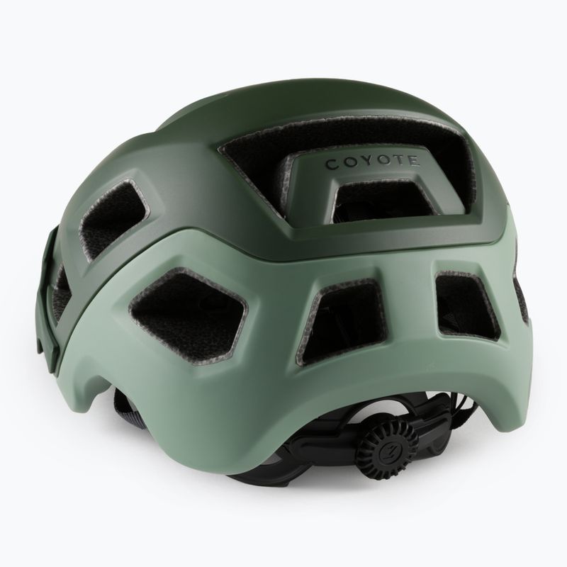 Kask rowerowy Lazer Coyote matte dark/green 4