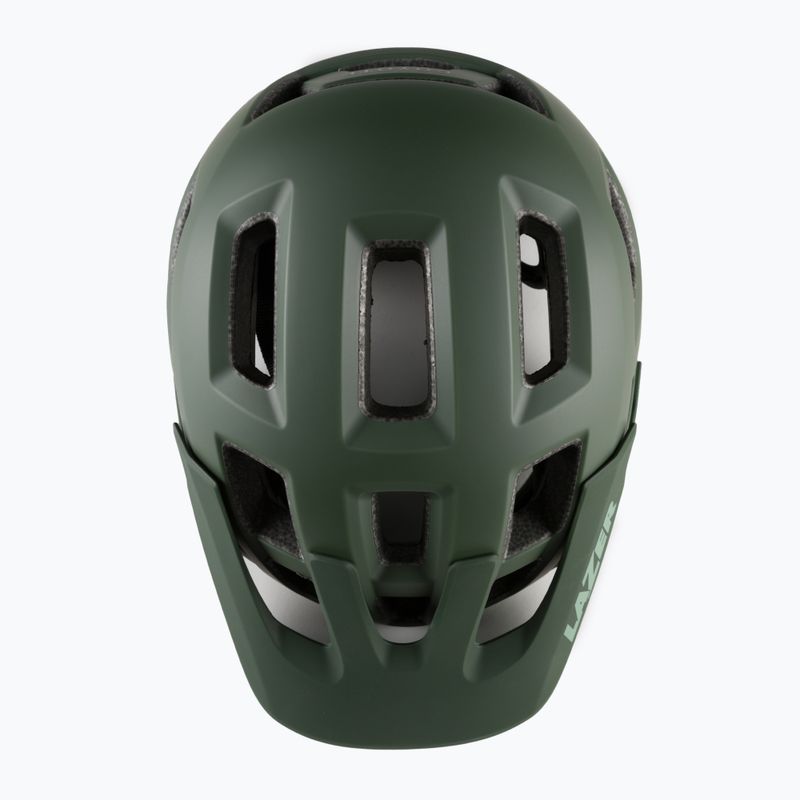 Kask rowerowy Lazer Coyote matte dark/green 6