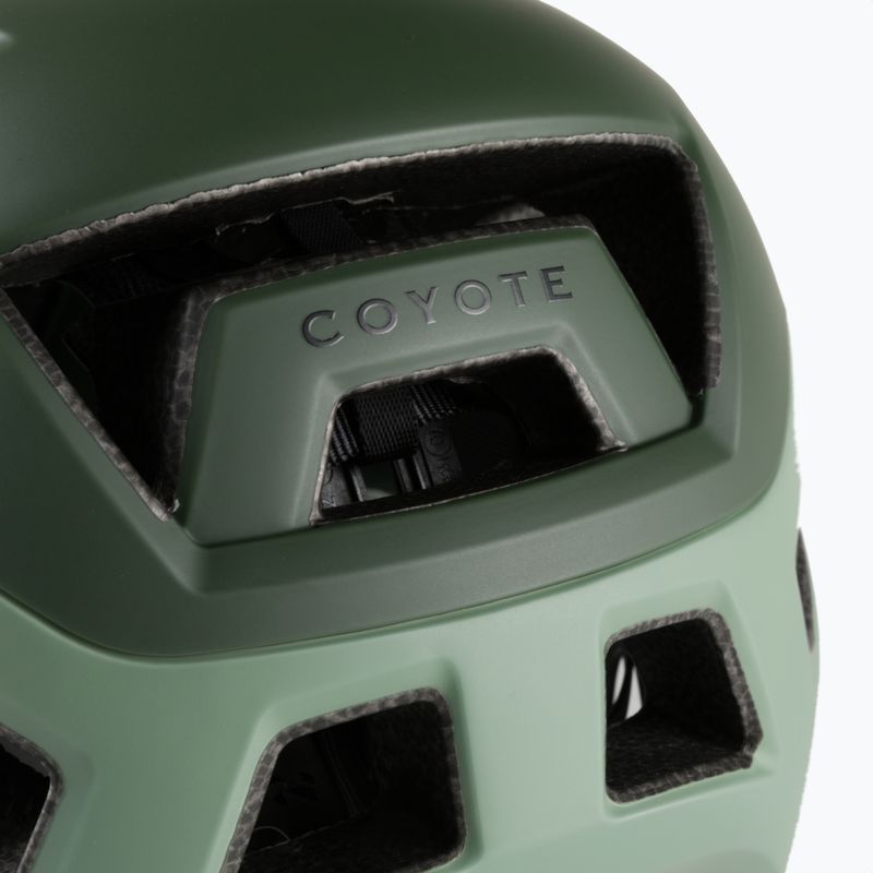 Kask rowerowy Lazer Coyote matte dark/green 7