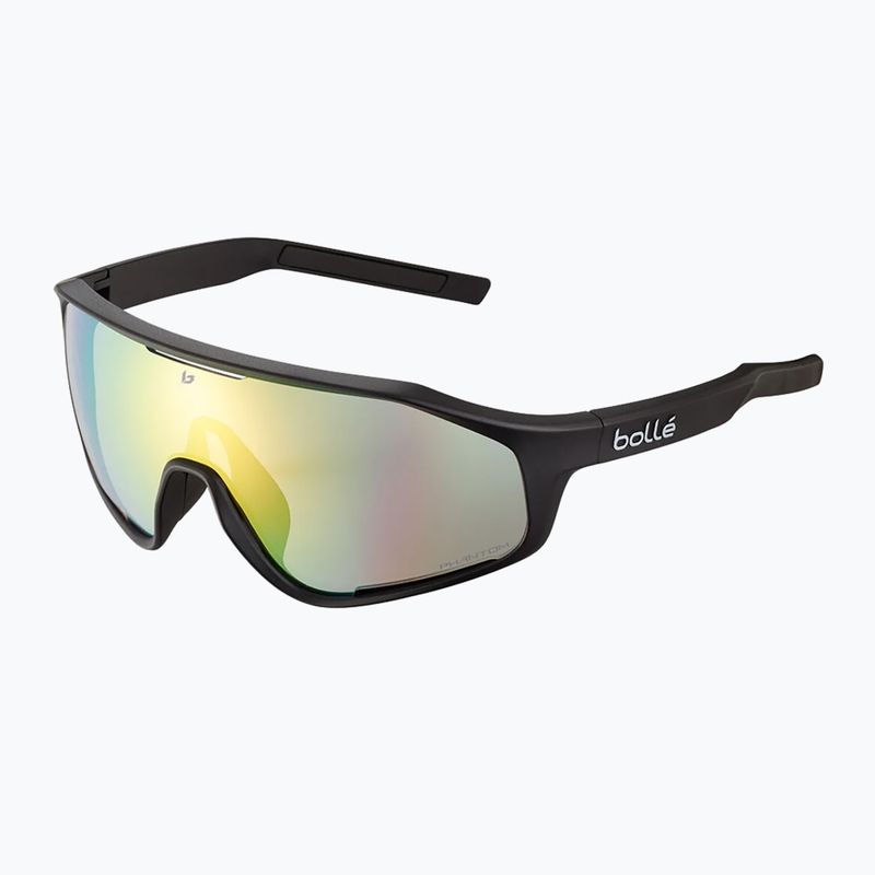 Okulary przeciwsłoneczne Bollé Shifter black matte/phantom clear green photochromic 5