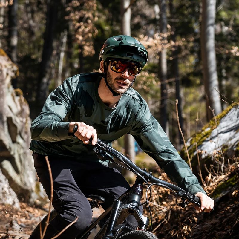 Okulary przeciwsłoneczne Bollé Chronoshield black matte/phantom brown red photochromic 6