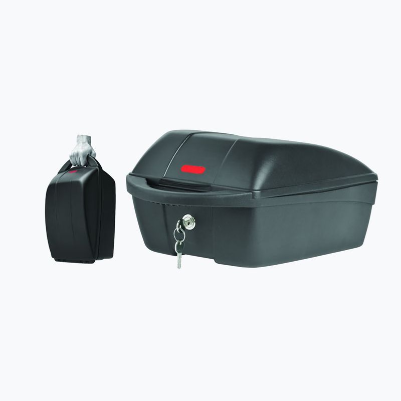 Kufer rowerowy na bagażnik Polisport Top Case QRS 12 l black 11