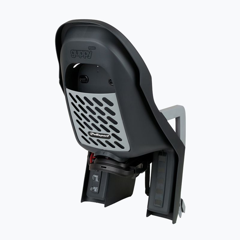 Fotelik rowerowy Polisport Guppy Maxi+ CFS dark grey/silver 2