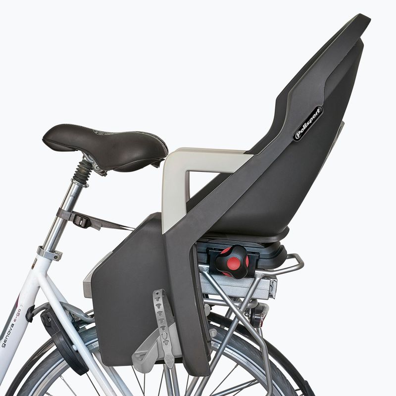 Fotelik rowerowy Polisport Guppy Maxi+ CFS dark grey/silver 4