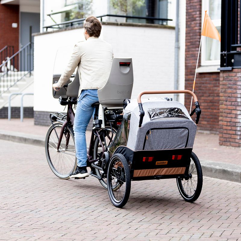 Fotelik rowerowy bobike Exclusive Maxi Plus safari chick 9