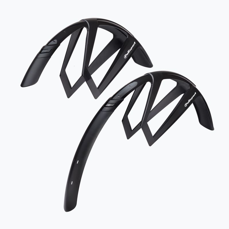 Błotniki rowerowe Polisport R-Mud Road Gravel set black