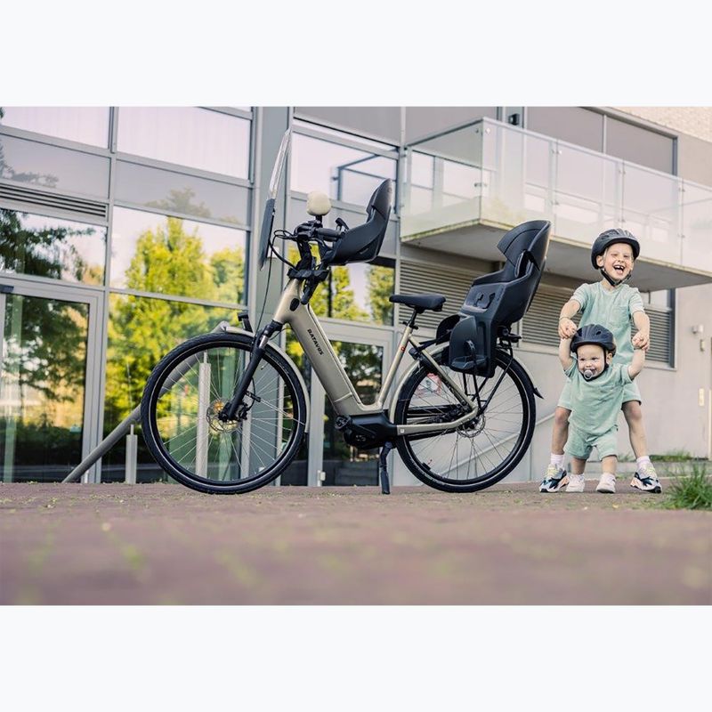 Fotelik rowerowy bobike Exclusive Maxi Evolve urban black 10