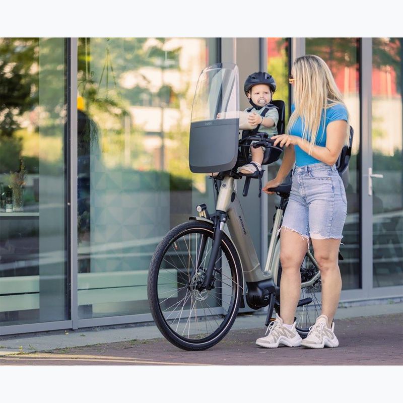 Fotelik rowerowy bobike Exclusive Maxi Evolve 1P urban black 8
