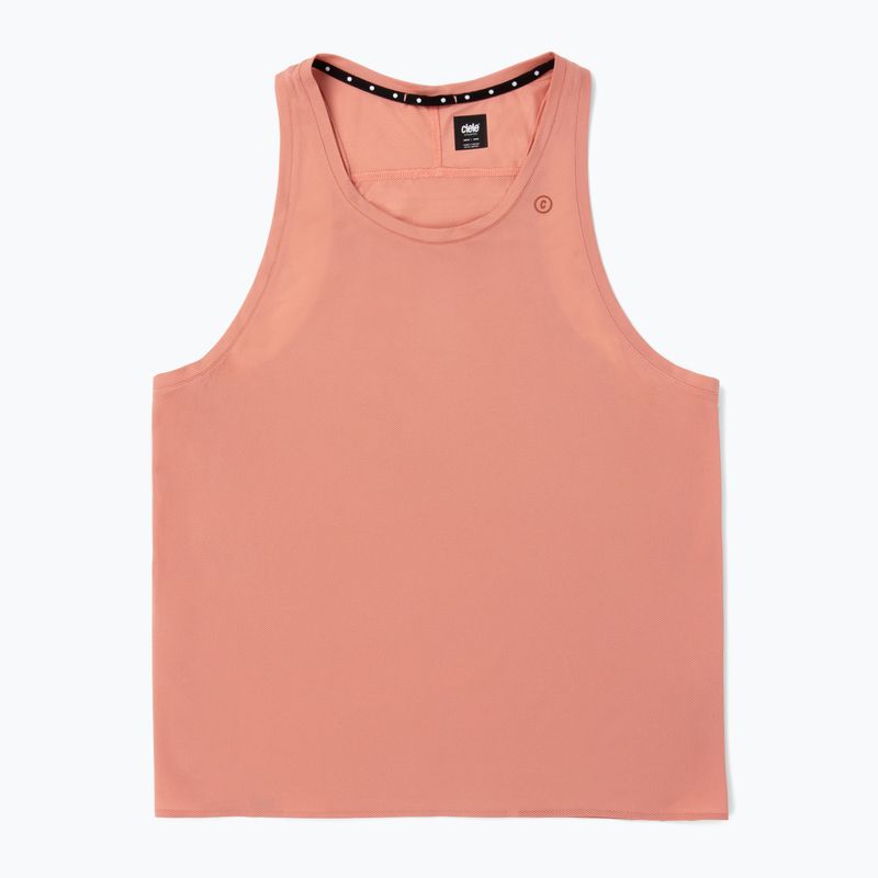 Koszulka do biegania męska Ciele Athletics FST Signlet 2 rosedawn 3