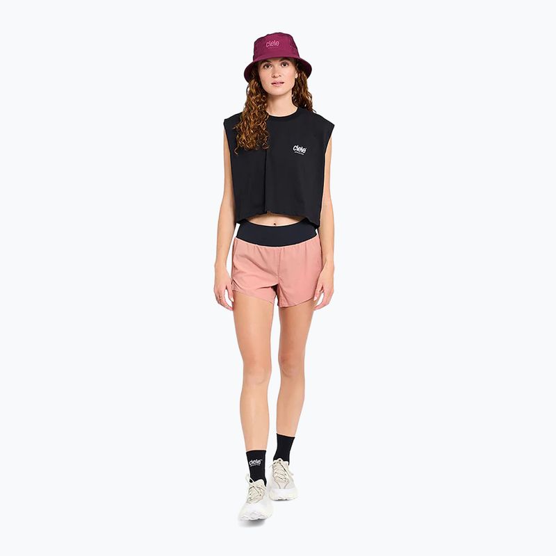 Spodenki do biegania damskie Ciele Athletics TRN 4" Brief 2 rosedawn 2
