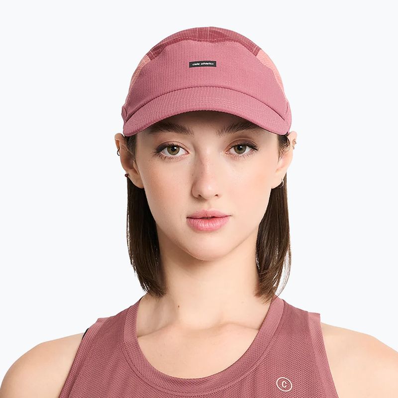 Czapka z daszkiem Ciele Athletics GOCap Field IconicBar SL penny/rose dawn 4