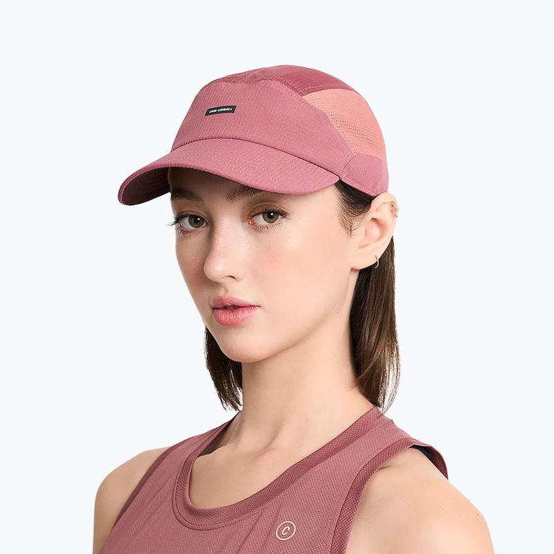 Czapka z daszkiem Ciele Athletics GOCap Field IconicBar SL penny/rose dawn 5